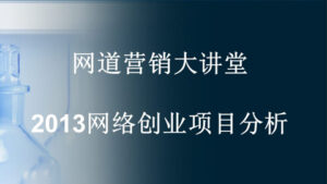 网道营销2013内部课程《五重营销模式无缝对接》全套总价值18000元(无水印)-56课堂