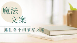 魔法文案密训营，抓住各个细节写文案，基本功培训-56课堂