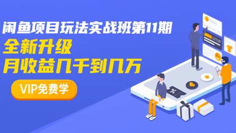 龟课·闲鱼项目玩法实战班第11期，全新升级，月收益几千到几万-56课堂