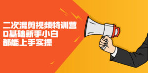 二次混剪视频特训营,0基础新手小白都能上手实操,两天开干-56课堂