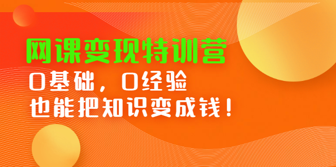 网课变现特训营：0基础，0经验也能把知识变成钱！-56课堂