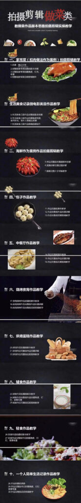 图片[3]-美食剪辑拍摄运营脚本思路拍摄剪辑实操，新手0基础学起！-56课堂