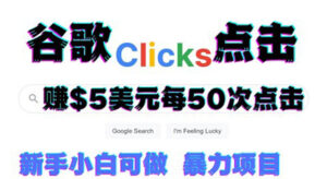 只需从谷歌点击链接就能在线赚钱项目,每小时赚215美元【视频教程】-56课堂