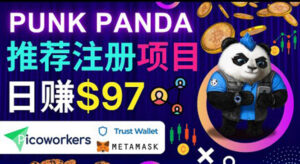 通过Punkpanda的Referral推荐注册项目,日赚150美元以上,操作教程!-56课堂