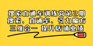 搜索直通车训练营第2期：搜索、直通车、引力魔方三维合一 提升店铺业绩！-56课堂