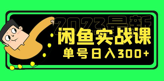 花599买的闲鱼项目：2023最新闲鱼实战课，单号日入300+（7节课）-56课堂