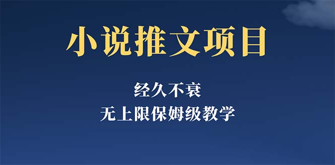 经久不衰的小说推文项目，单号月5-8k，保姆级教程，纯小白都能操作-56课堂