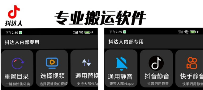 对外收费699抖音傻瓜式一键搬运，起号专用5分钟一个视频《软件+详细教程》-56课堂