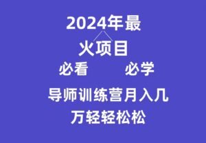 导师训练营互联网最牛逼的项目没有之一,新手小白必学,月入3万+轻轻松松-56课堂