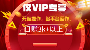 2024年最新一键多平台带货,这么简单无脑的操作日入3k+你玩过吗?几分钟…-56课堂