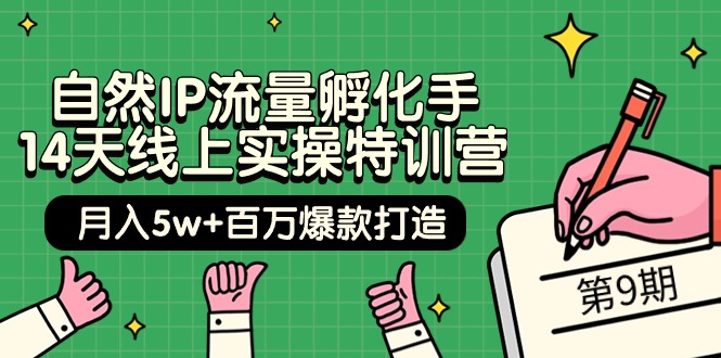 自然IP流量孵化手 14天线上实操特训营【第9期】月入5w+百万爆款打造 (74节)-56课堂