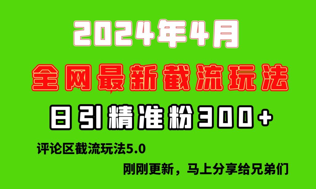 图片[1]-刚刚研究的最新评论区截留玩法，日引流突破300+，颠覆以往垃圾玩法，比...-56课堂