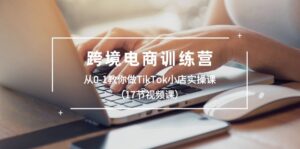 跨境电商训练营:从0-1教你做TikTok小店实操课(17节视频课)-56课堂