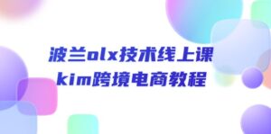 波兰olx 技术线上课，kim跨境电商教程-56课堂