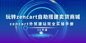 玩转zencart自助搭建卖货商城，zencart外贸建站完全实操手册-36节课-56课堂