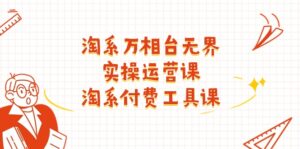 淘系-万相台无界实操运营课:淘系 付费工具课(40节课)-56课堂