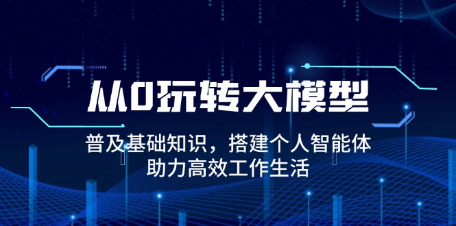 从0玩转大模型，普及基础知识，搭建个人智能体，助力高效工作生活-56课堂