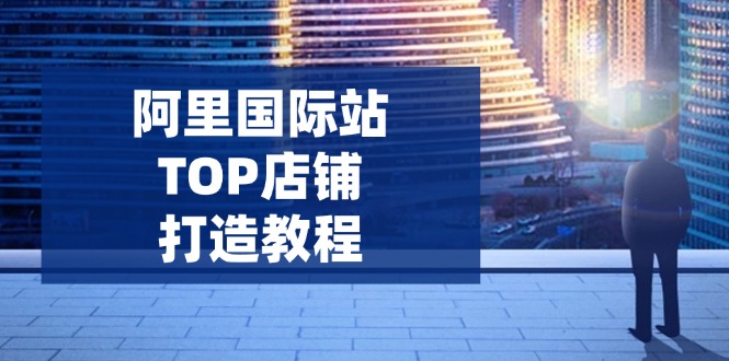 阿里国际站TOP店铺打造教程：涵盖平台到高阶，解决运营难题，提升询盘-56课堂