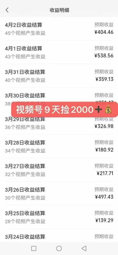 图片[5]-全新托管躺赚项目，微信视频号公众号托管代运营，每天五分钟，收益大几百-56课堂